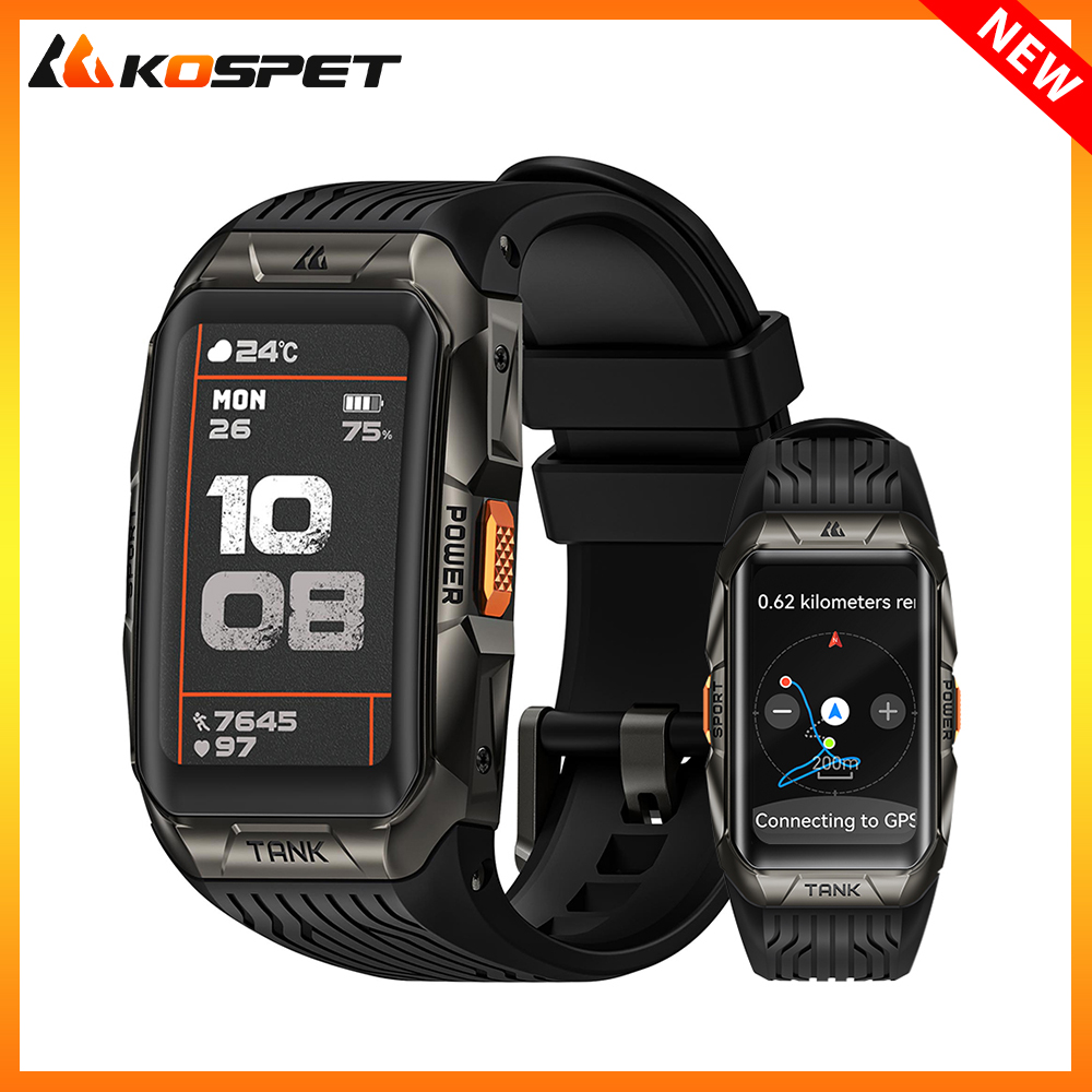 Altimeter Compass Watch - 2025 KOSPET TANK X2 남성용 울트라