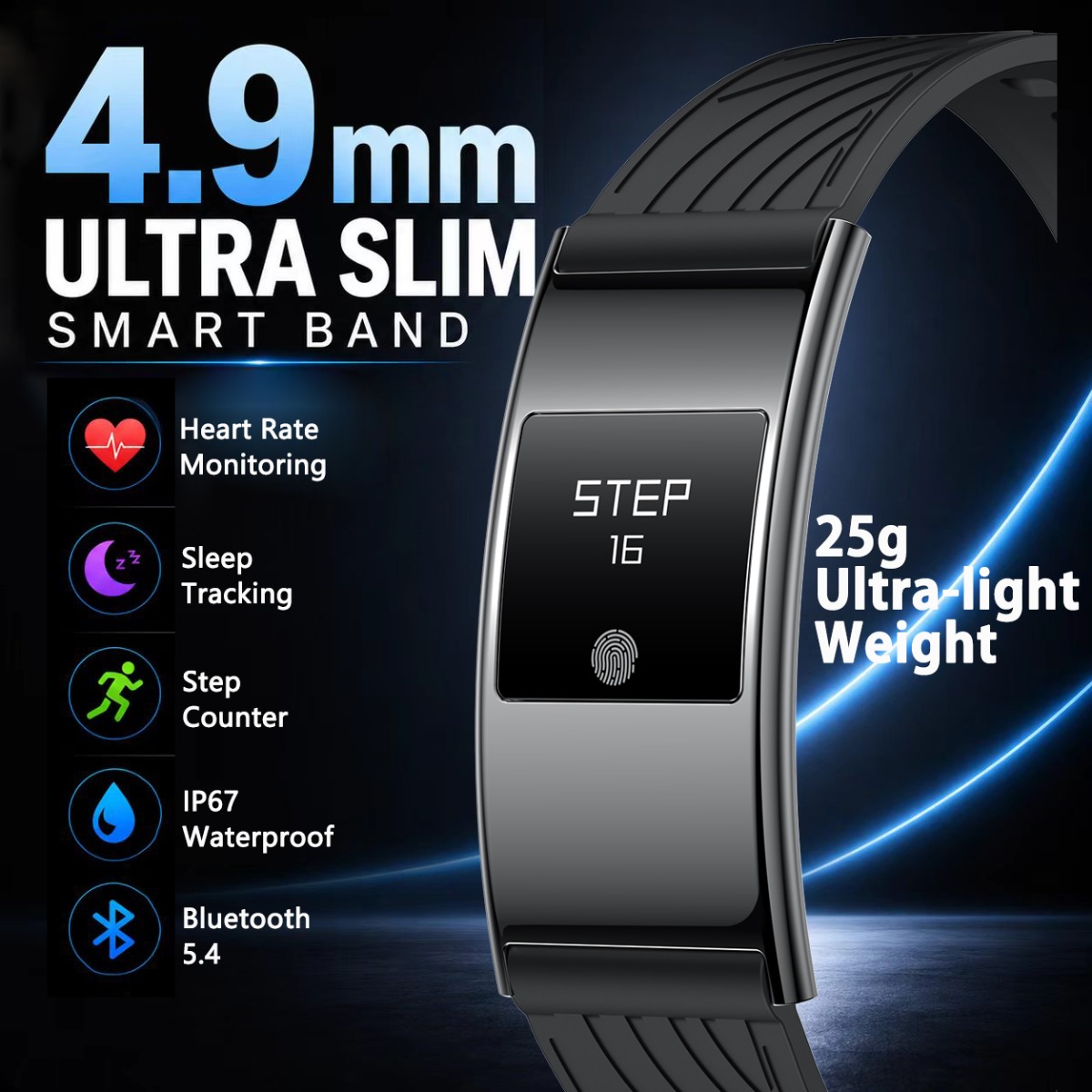 Smartwatch Slim Watches For Men - 4.9mm 초슬림 2026 신형 스마트워치 남녀공용