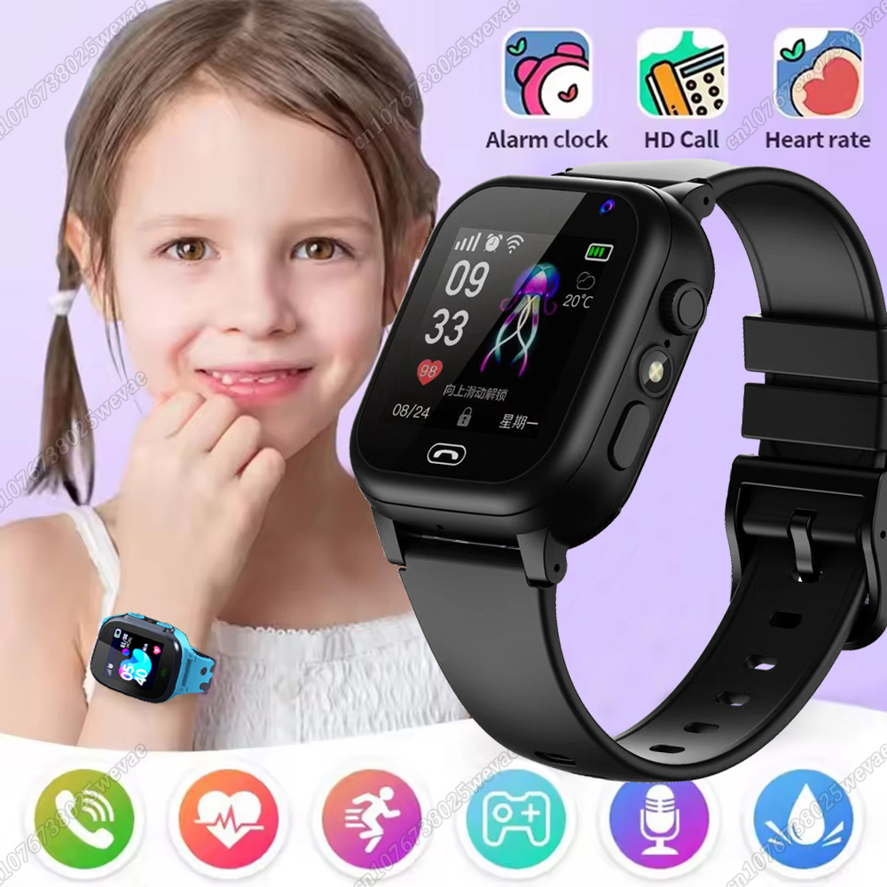 Smartwatch Watches Birthday Gift For Girls - 2026년형 미니 키즈폰 4G 심 카드
