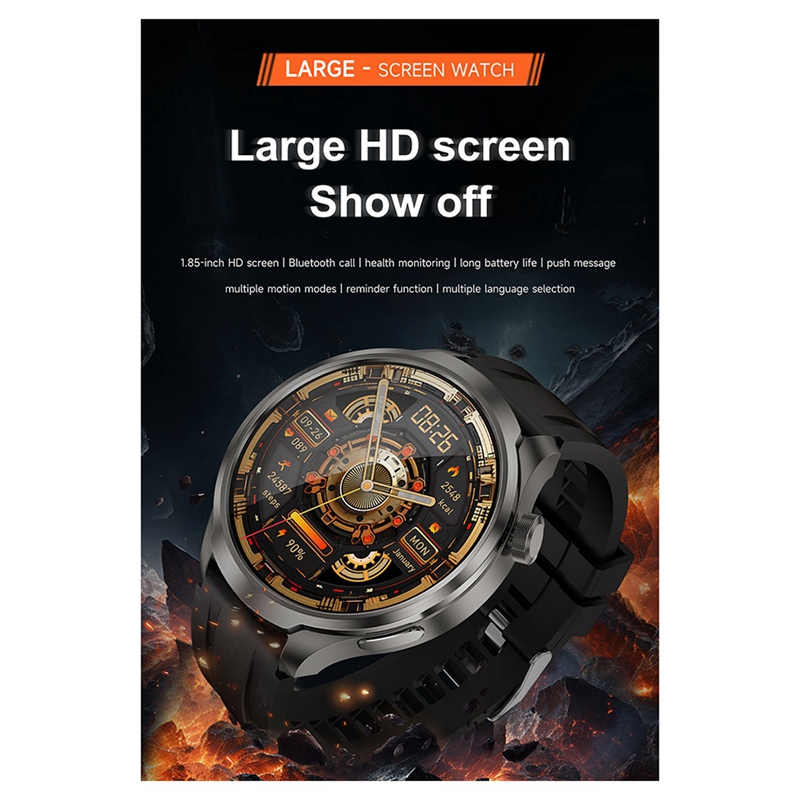Smartwatch Watches With Bluetooth - 1.85인치 울트라 HD 스마트워치 NFC GPS