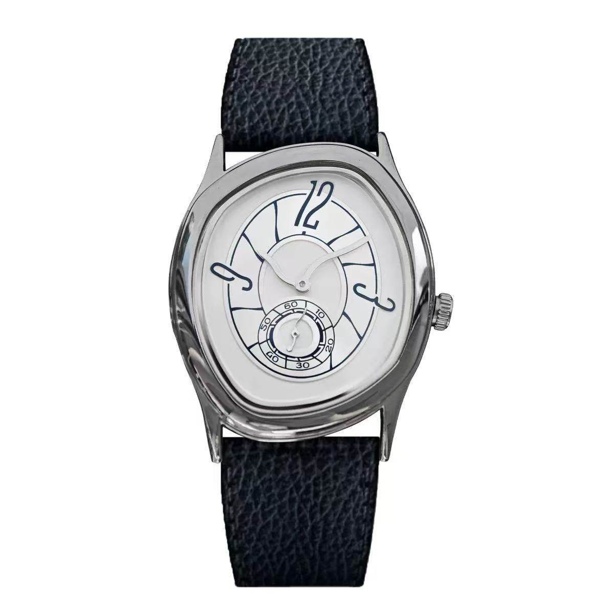 Analog Quartz Watch - 새로운 오리지널 트위스트 불규칙 중성 시계