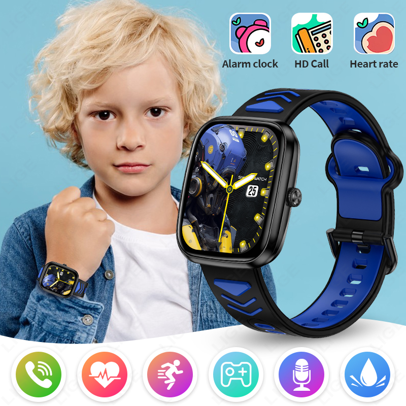 Smartwatch Watches Birthday Gift For Girls - LIGE 2026 어린이용 스마트워치, BT 통화,