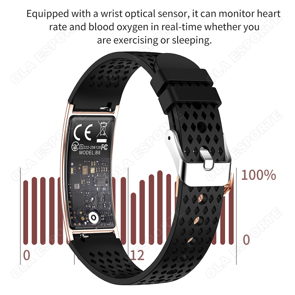 새로운 스마트 팔찌 실시간 심박수 모니터링 스포츠 피트 - Couple Watches Smartwatch 리뷰 및 가격