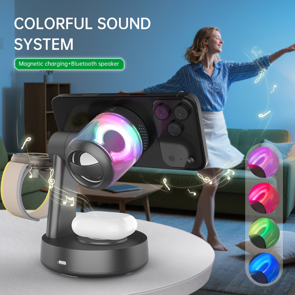 Qi2 25W RGB 라이트 마그네틱 무선 충전기 아이 - Smartwatch Watches With Bluetooth 리뷰 및 가격