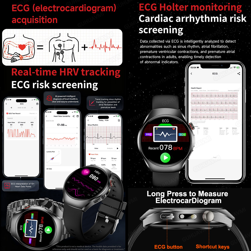 2026년 신형 업그레이드 건강 검사 스마트워치 ECG - Smartwatch Branded Watches For Women 리뷰 및 가격