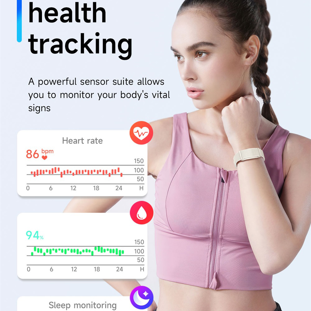 스포츠 스크린리스 스마트 팔찌 수면 심박수 모니터 새로 - Couple Watches Smartwatch 리뷰 및 가격