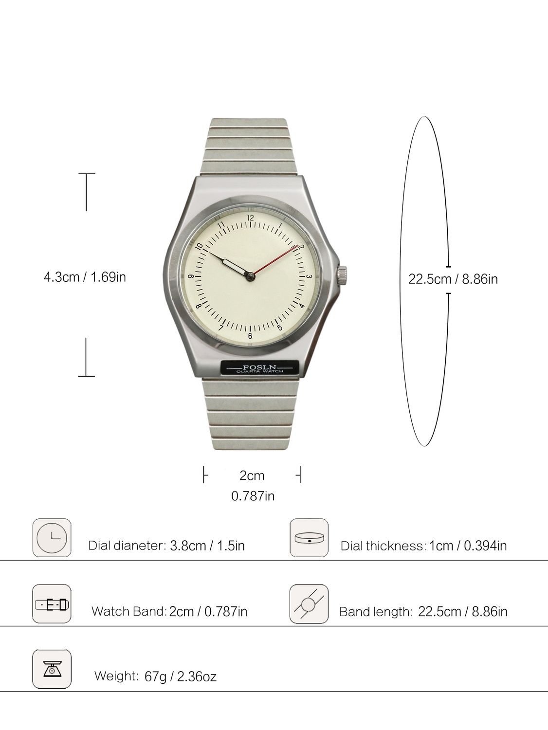 미니멀하고 개인화된 창의적인 커플 시계, 젊은 남녀를  - Analog Quartz Watch 리뷰 및 가격