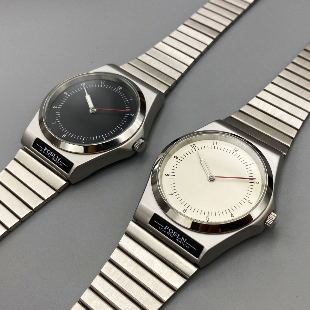 미니멀하고 개인화된 창의적인 커플 시계, 젊은 남녀를  - Analog Quartz Watch 리뷰 및 가격