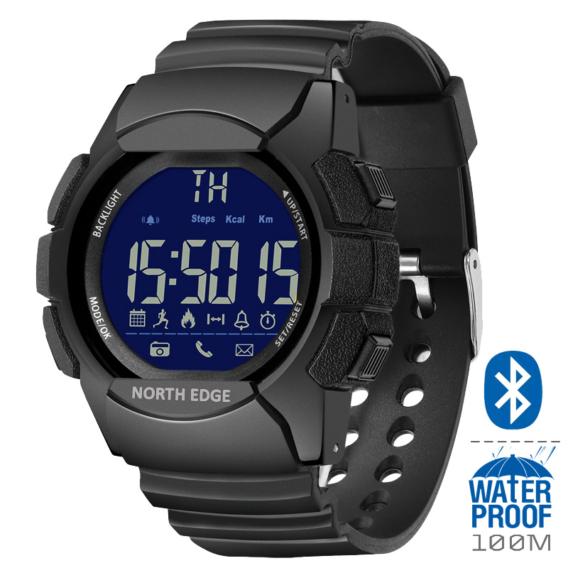 NORTH EDGE AK 100M 방수 야외 스포츠 스 - Smartwatch Watches With Bluetooth 리뷰 및 가격
