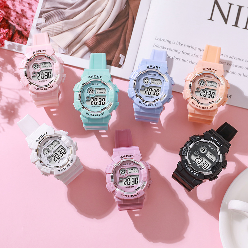 패션 키즈 시계 빛나는 방수 스포츠 디지털 시계 알람  - Smartwatch Watches For Kid Boy 리뷰 및 가격