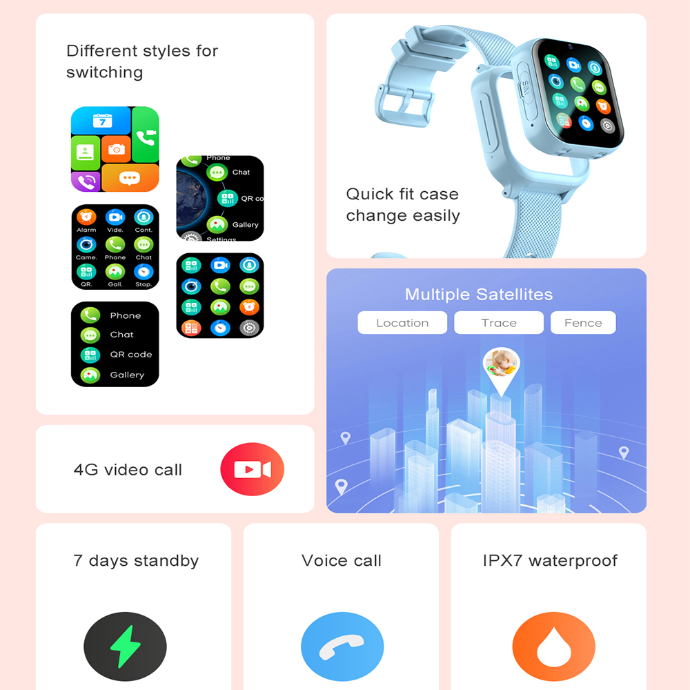 스마트워치 키즈 4G GPS WIFI 영상통화 SOS  - Smartwatch Watches For Kids With Gps 리뷰 및 가격