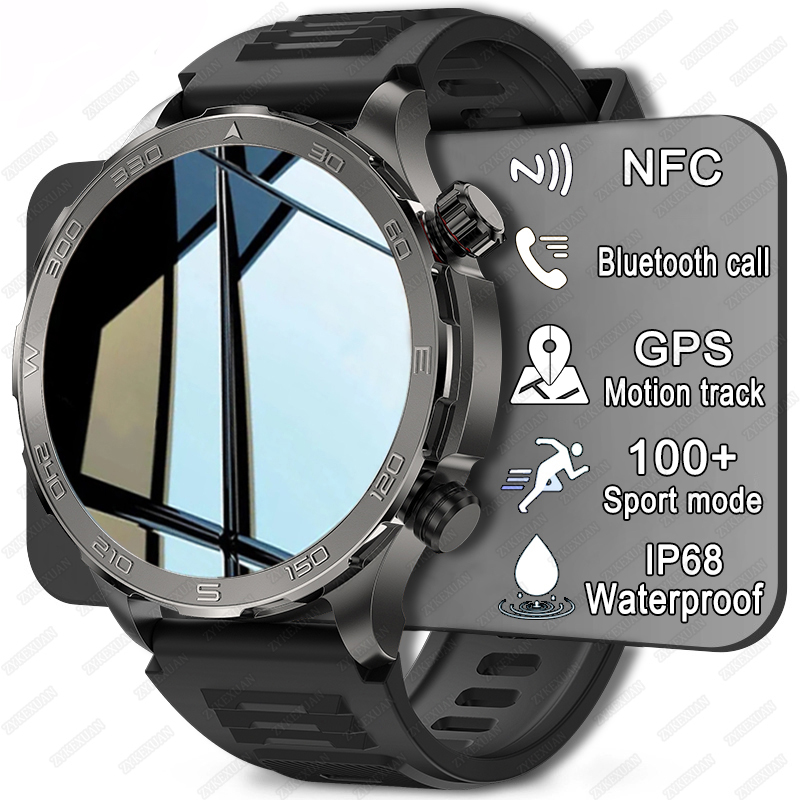 새로운 GPS 트랙 스마트워치 남성용 AMOLED HD - Smartwatch Watches With Bluetooth 리뷰 및 가격