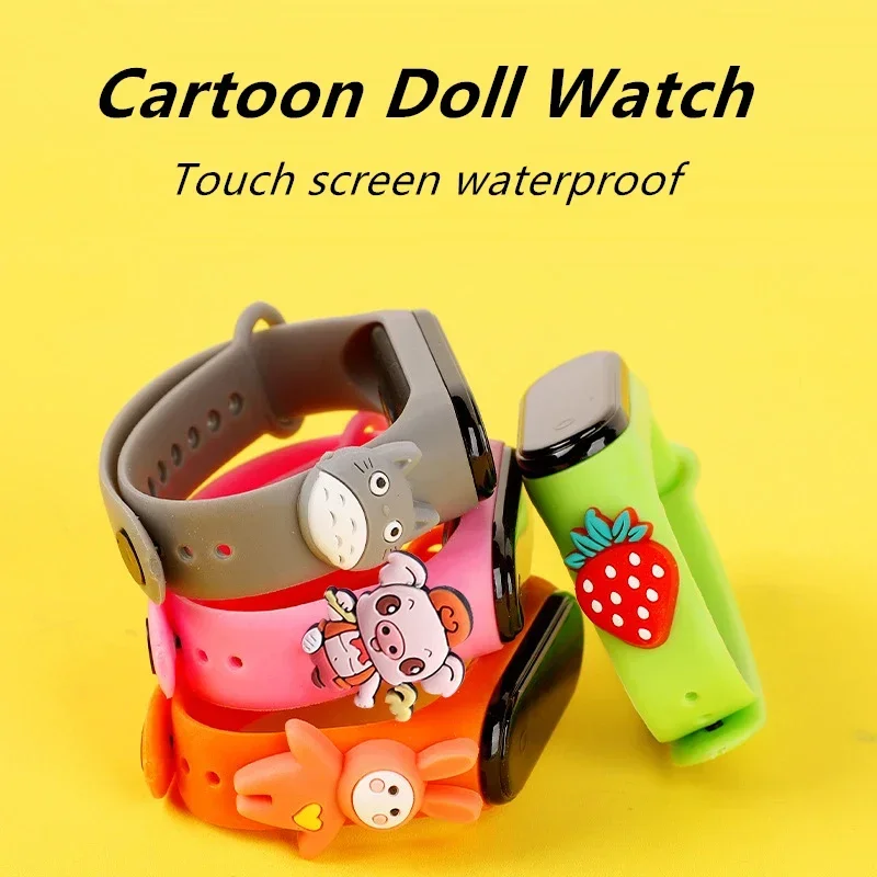 방수 어린이 스마트 터치 LED 시계 만화 작은 동물  - Smartwatch Watches For Kid Boy 리뷰 및 가격