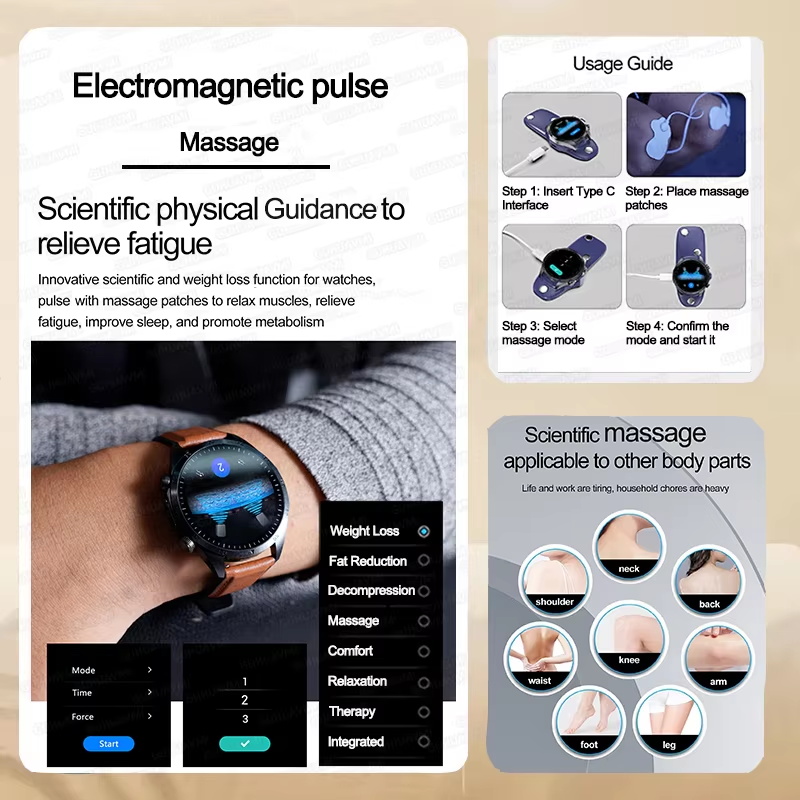 2026년형 최신 업그레이드 펄스 테라피 건강 검진 스 - Smartwatch Branded Watches For Women 리뷰 및 가격
