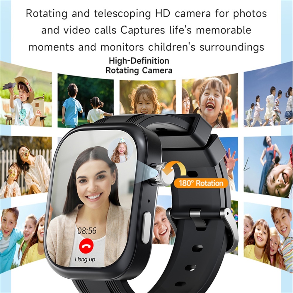 696 신입생 스마트 전화 시계 GPS 회전 카메라 영 - Smartwatch Watches For Kids With Gps 리뷰 및 가격