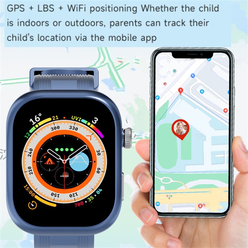 696 신입생 스마트 전화 시계 GPS 회전 카메라 영 - Smartwatch Watches For Kids With Gps 리뷰 및 가격