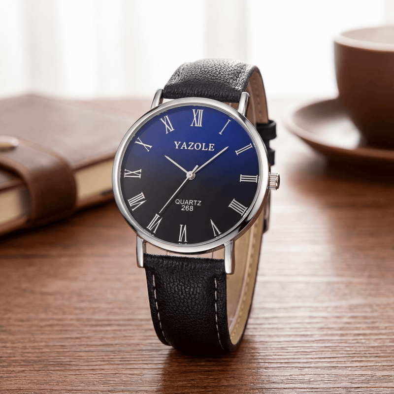 YAZOLE 남성용 미니멀리스트 쿼츠 시계 울트라 씬  - Smartwatch Casual Watches For Men 리뷰 및 가격