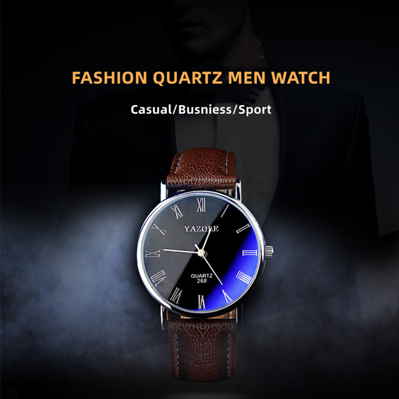 YAZOLE 남성용 미니멀리스트 쿼츠 시계 울트라 씬  - Smartwatch Casual Watches For Men 리뷰 및 가격