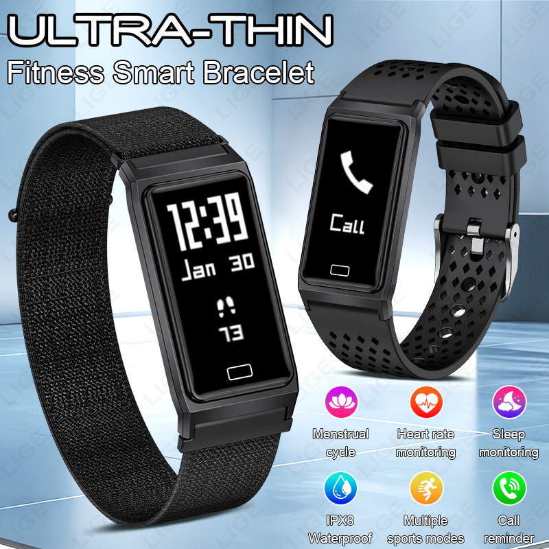 새로운 울트라 슬림 4.9mm 스마트 시계 여성 남성  - Smartwatch Slim Watches For Men 리뷰 및 가격