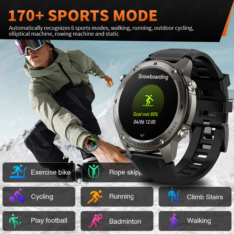 2026 새로운 울트라 군용 등급 GPS 스마트 시계  - Watch Smartwatch 리뷰 및 가격