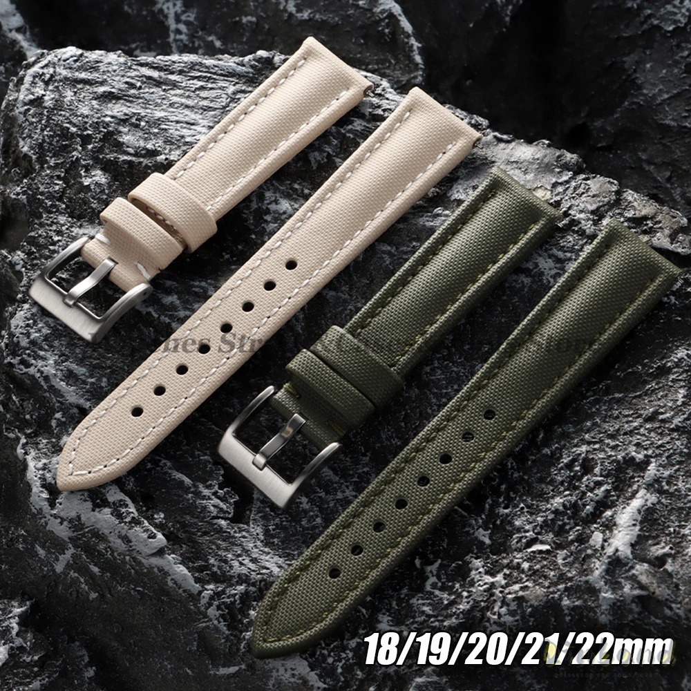 퀵 릴리스 Sailcloth 시계 밴드 18/19/20 - Seiko Watches Smartwatch 리뷰 및 가격