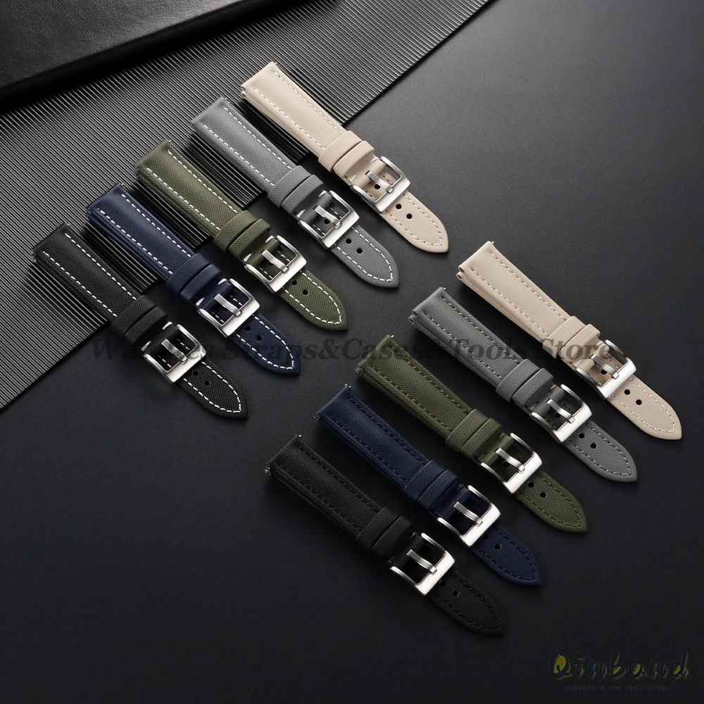 퀵 릴리스 Sailcloth 시계 밴드 18/19/20 - Seiko Watches Smartwatch 리뷰 및 가격