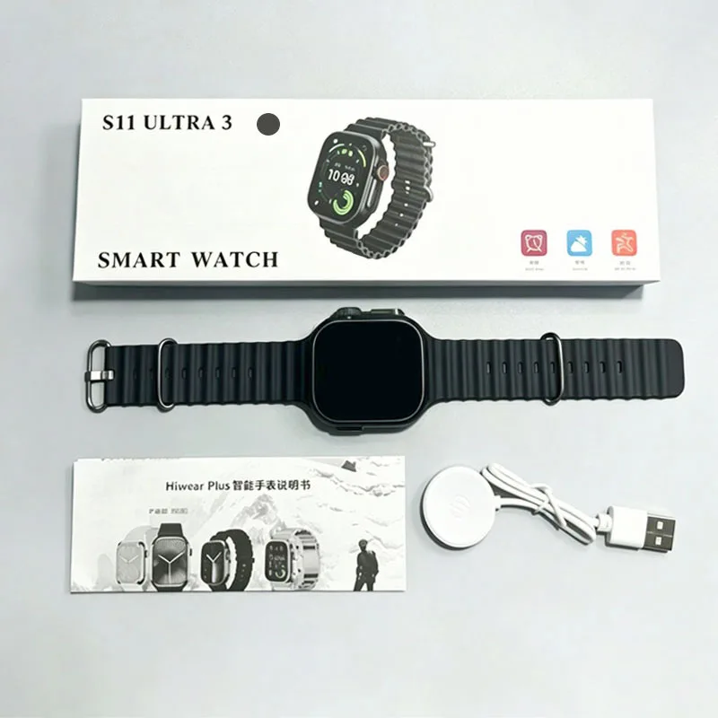 S11 울트라 3 스마트워치 남성용 2.09인치 HD  - Watch Smartwatch Android 리뷰 및 가격