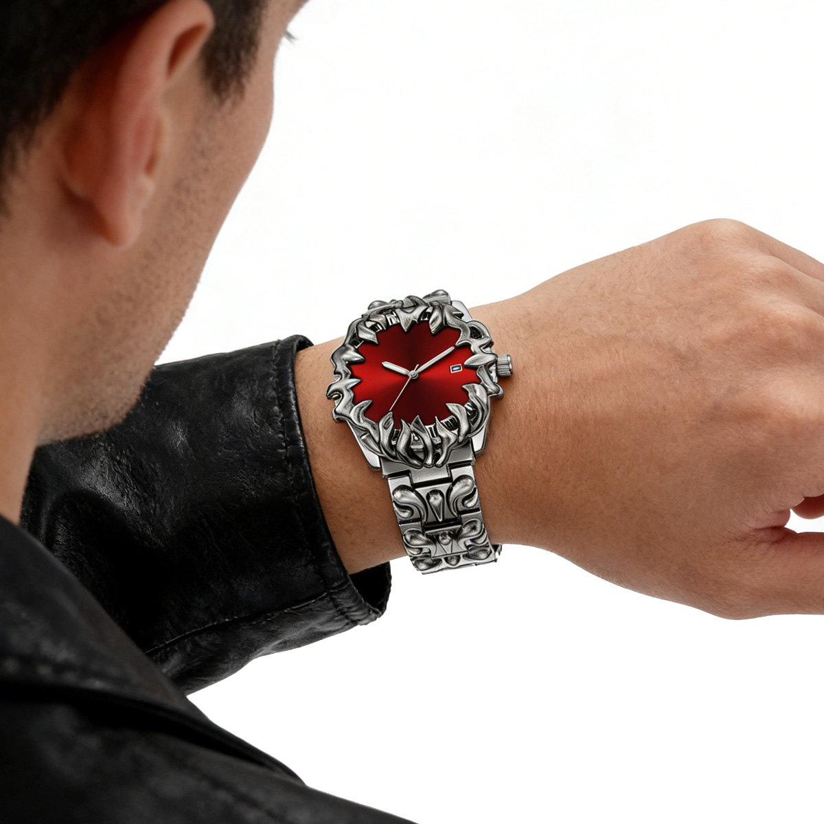 스테인리스 스틸 남성 시계 40mm 창의적인 쿼츠 무브 - Smartwatch Military Watches For Men 리뷰 및 가격