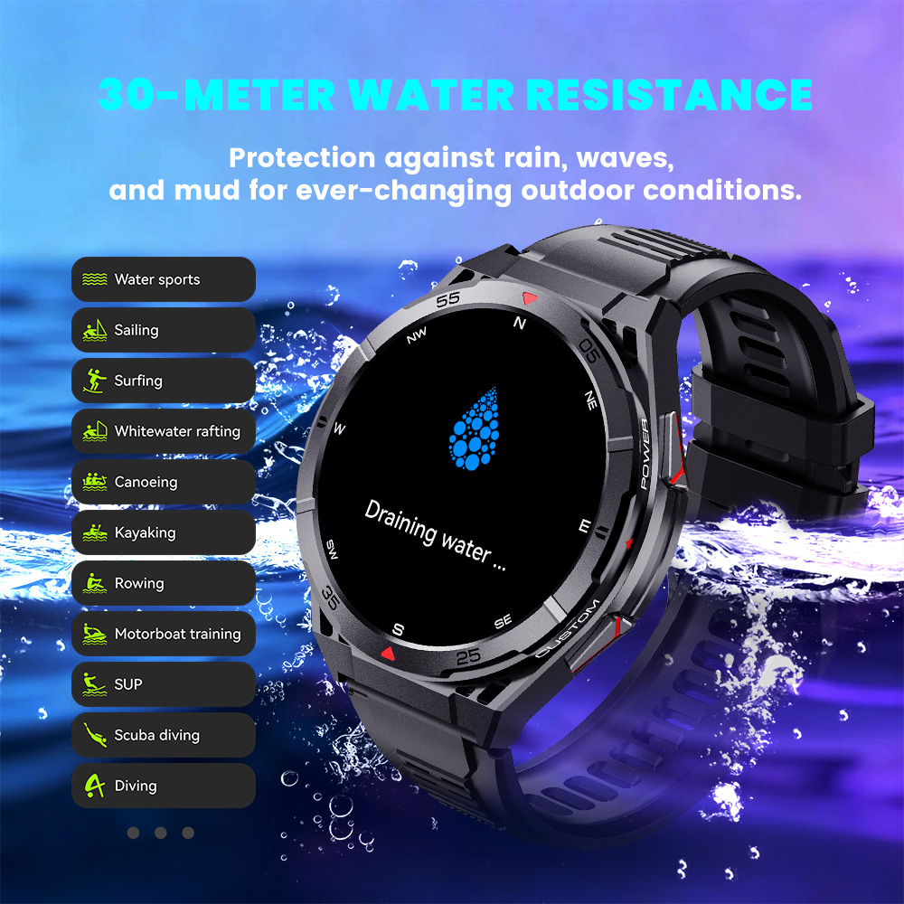 2026년 신형 군용 스마트워치 GPS 트랙 컴퍼스 고 - Altimeter Compass Watch 리뷰 및 가격