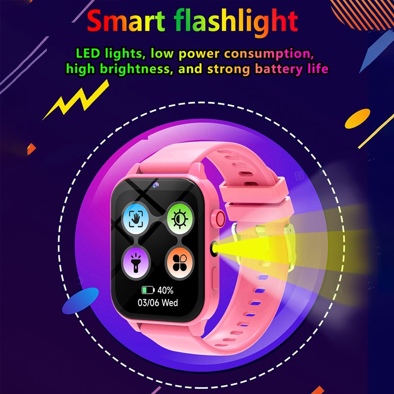 어린이 게임 스마트 시계 손전등 방수 HD 카메라 수면 - Smartwatch Watches For Kid Boy 리뷰 및 가격