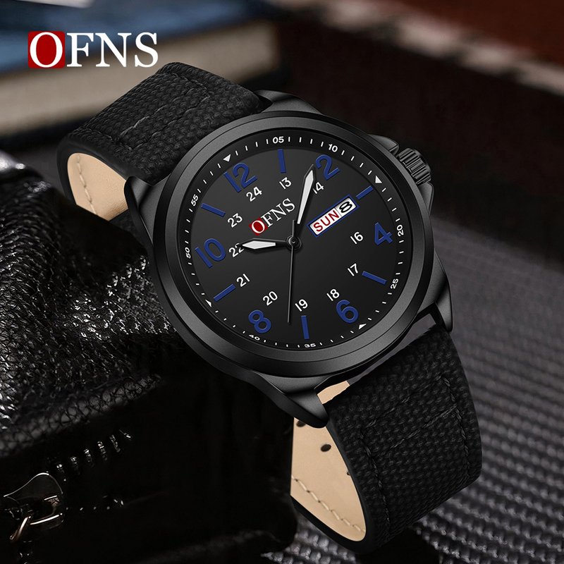 OFNS 7223 캐주얼 남성용 쿼츠 시계, 캘린더,  - Smartwatch Casual Watches For Men 리뷰 및 가격