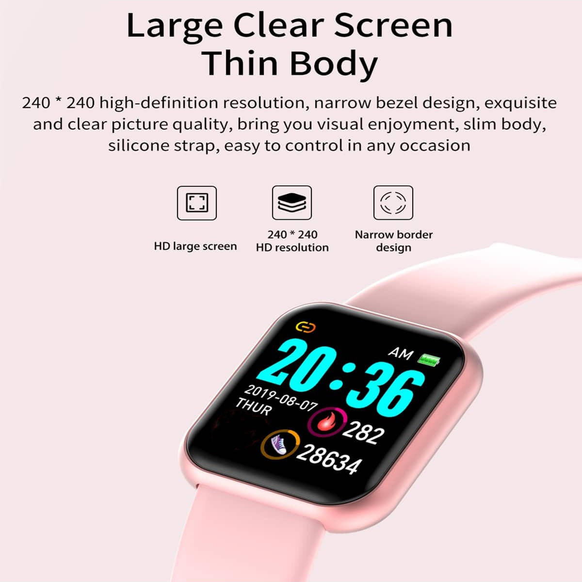 스포츠 블루투스 스마트 시계 컬러 스크린 생활 방수 피 - Smartwatch Watches With Bluetooth 리뷰 및 가격