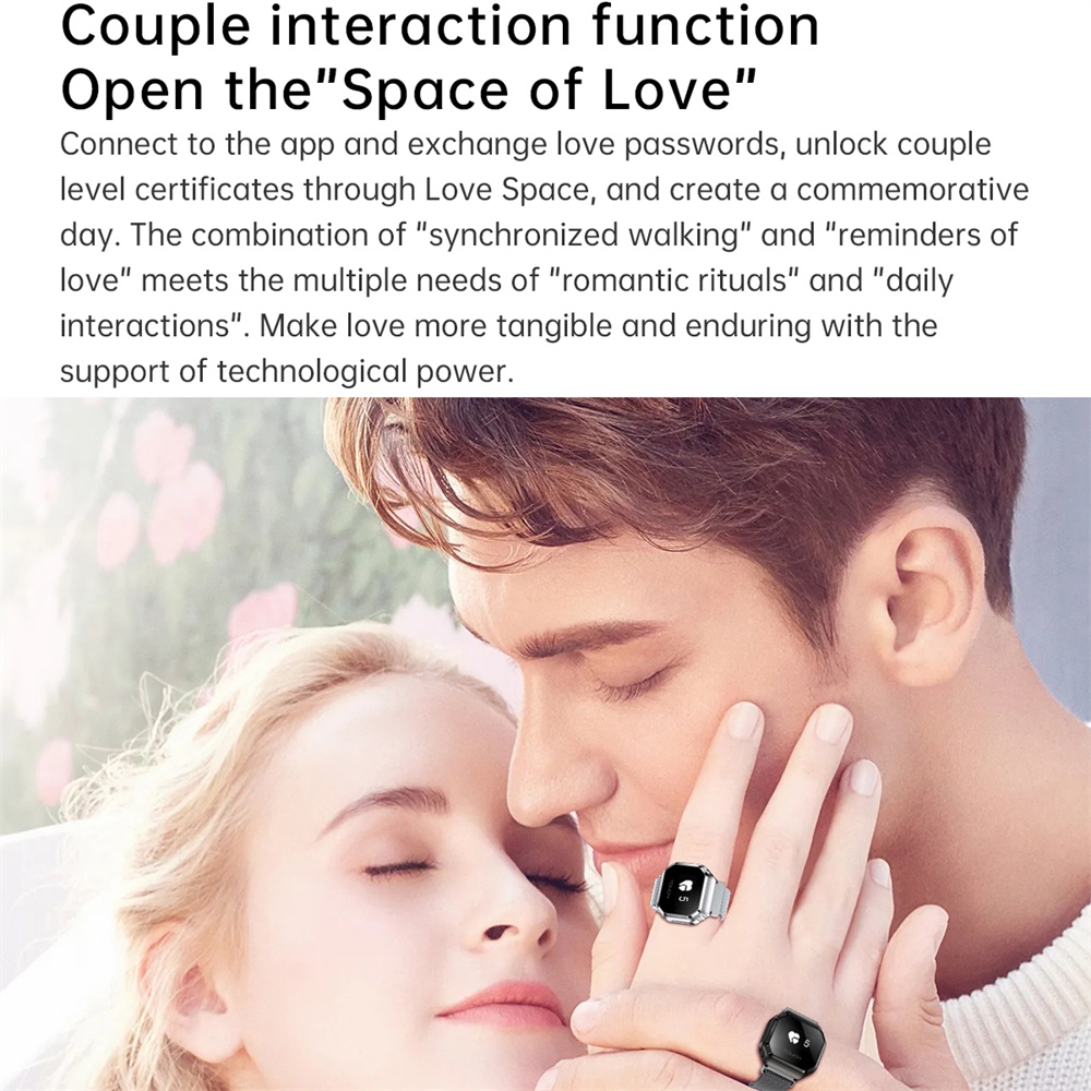 2026 신형 0.49인치 OLED 스크린 스마트 링, - Couple Watches Smartwatch 리뷰 및 가격