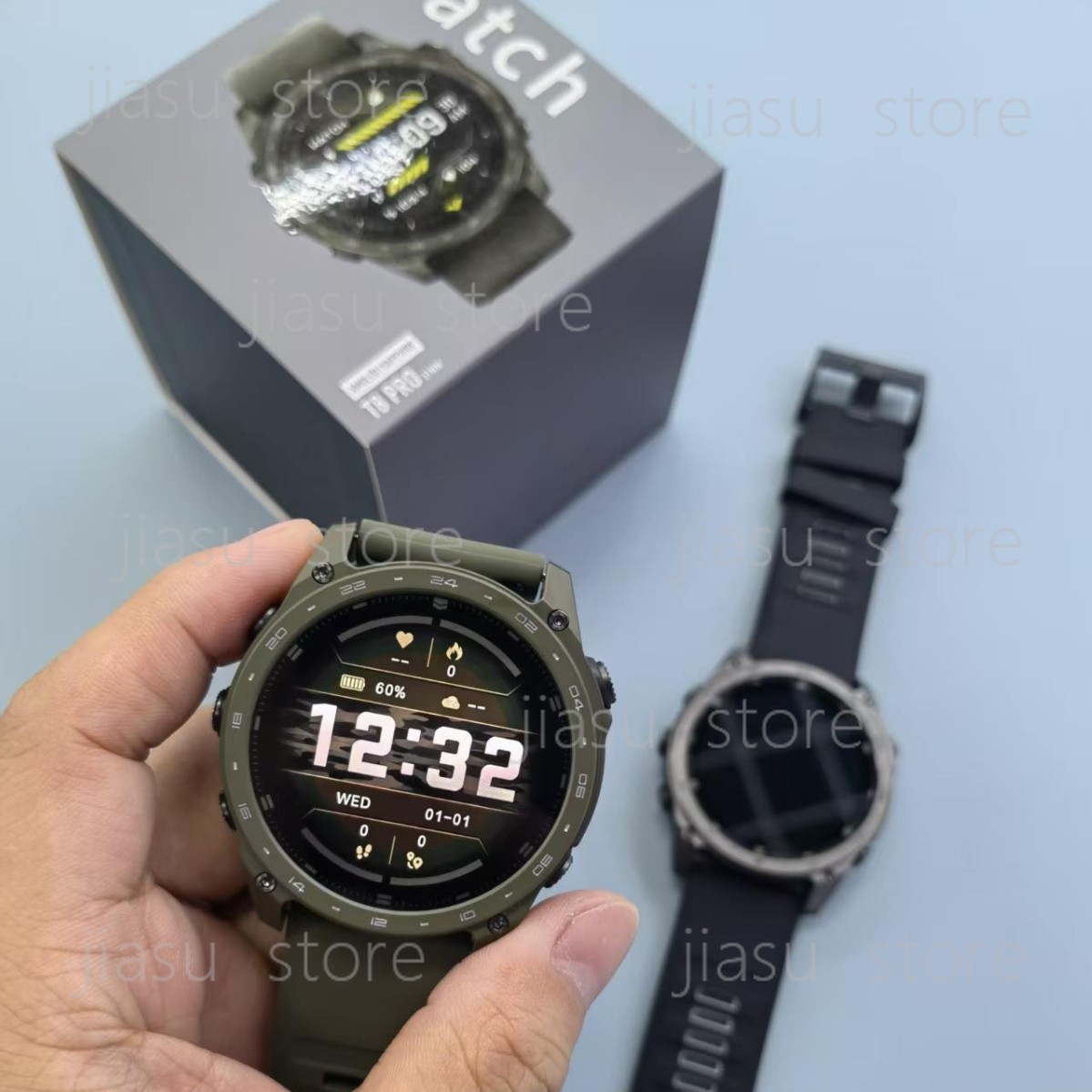 T8PRO GPS 방수 스마트 워치 51MM 대형 디스 - Smartwatch Watches With Bluetooth 리뷰 및 가격