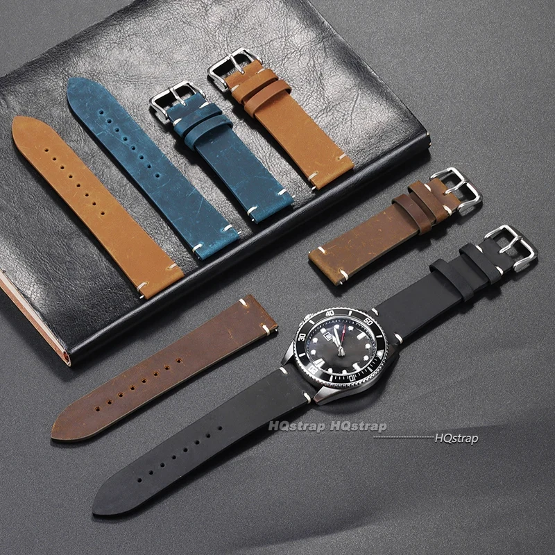 세이코 스마트워치용 수제 가죽 시계 밴드, 부드러운 빈 - Seiko Watches Smartwatch 리뷰 및 가격