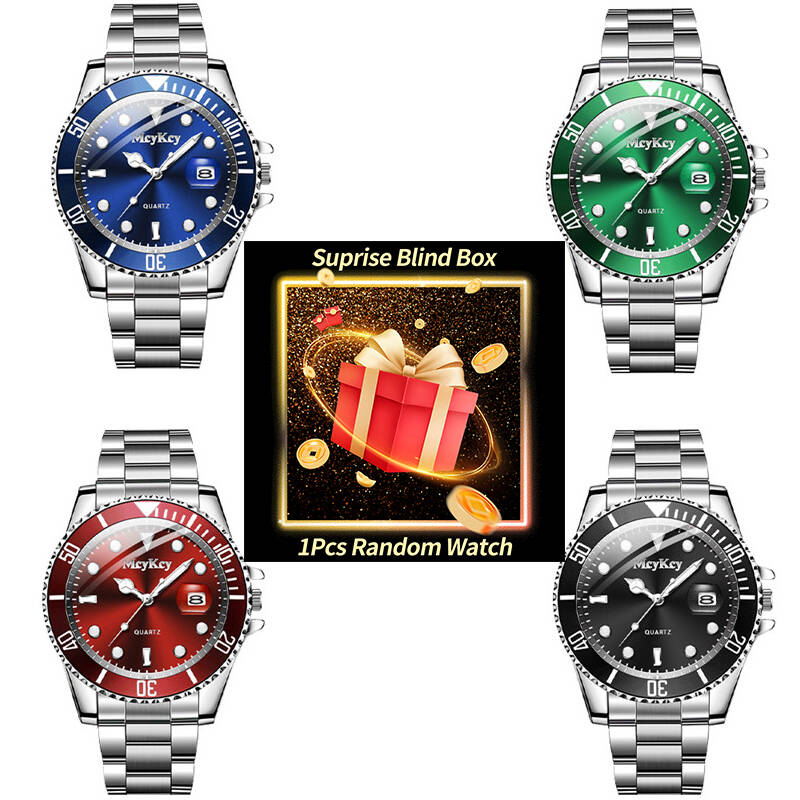 1PC 서프라이즈 미스터리 시계 블라인드 박스 - 패션 - Analog Quartz Watch 리뷰 및 가격