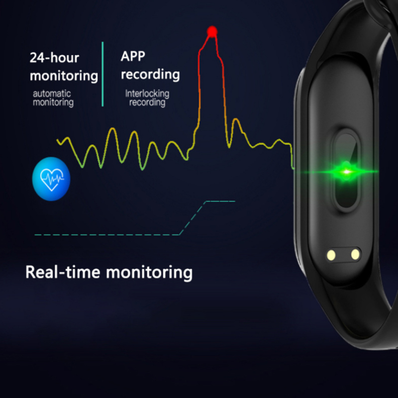 M4 스마트 시계 여성을위한 스포츠 팔찌 LED 스크린 - Smartwatch Branded Watches For Women 리뷰 및 가격