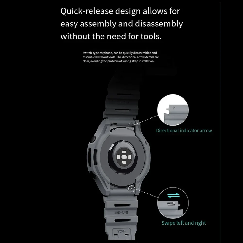 삼성 갤럭시 Watch8 실리콘 통기성 스포츠 시계 교 - Watch Smartwatch Android 리뷰 및 가격