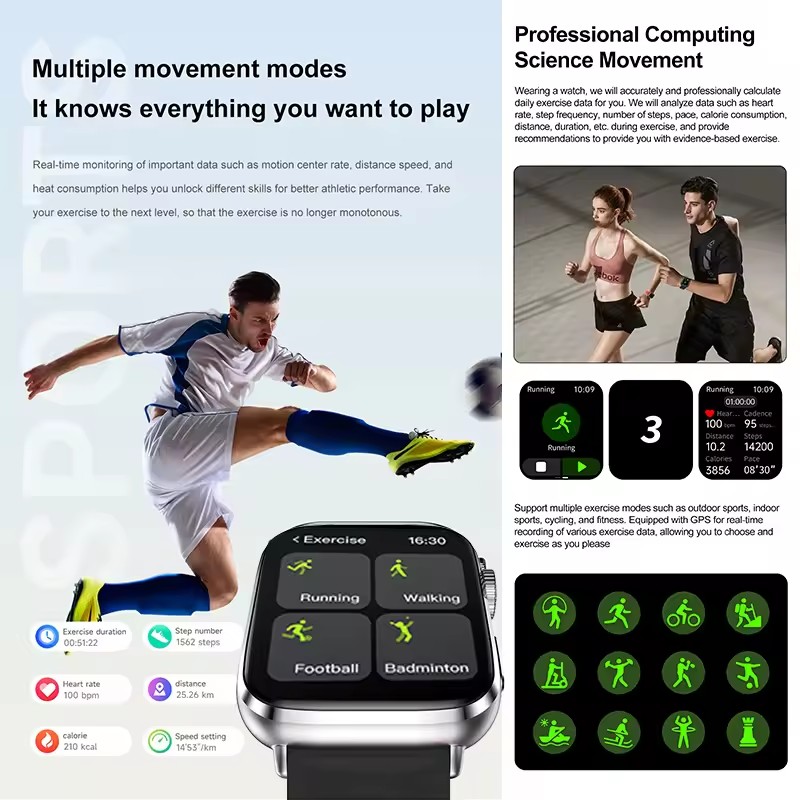 스마트 워치 다이얼 전화 응답 칼로리 추적 심박수 모니 - Smartwatch Branded Watches For Women 리뷰 및 가격