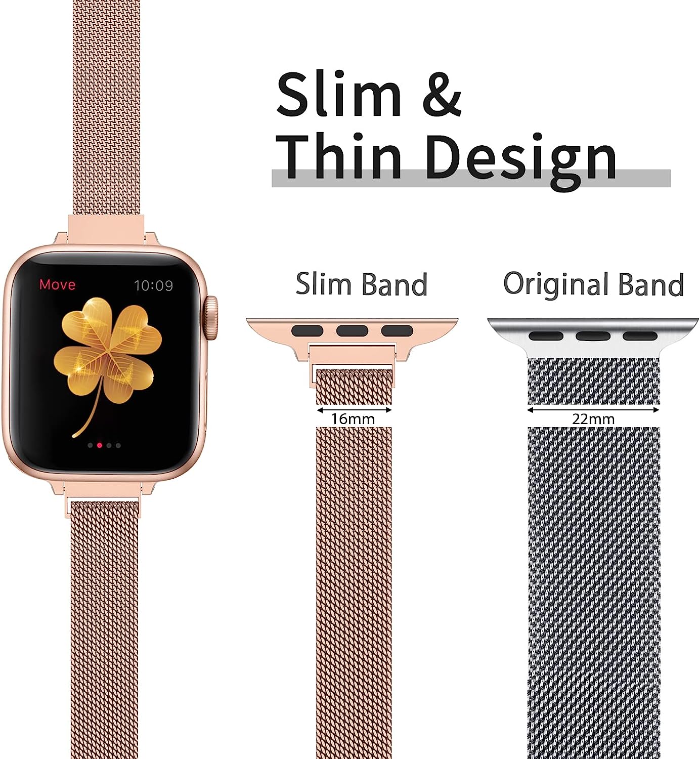 슬림 밀라니즈 루프 스트랩 애플 워치 울트라 3 밴드  - Smartwatch Slim Watches For Men 리뷰 및 가격