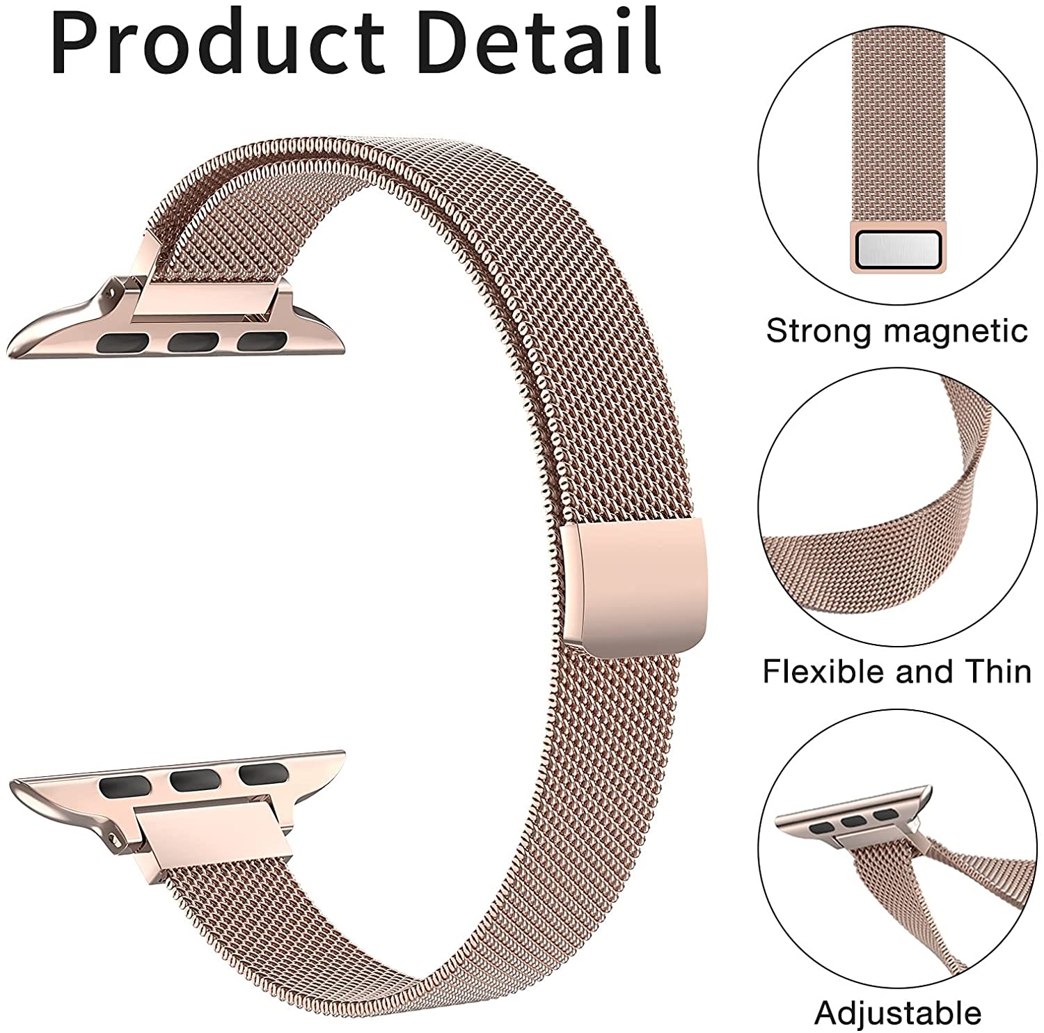 슬림 밀라니즈 루프 스트랩 애플 워치 울트라 3 밴드  - Smartwatch Slim Watches For Men 리뷰 및 가격
