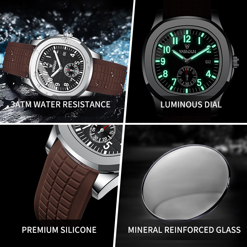브랜드 스포츠 남성용 시계 비즈니스 방수 남성 시계 빛 - Smartwatch Casual Watches For Men 리뷰 및 가격