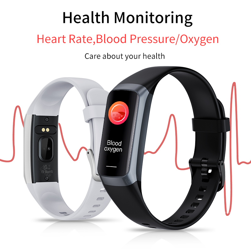 LIGE 1.1인치 아몰레드 심박수 모니터 스마트 팔찌 - Smartwatch Slim Watches For Men 리뷰 및 가격