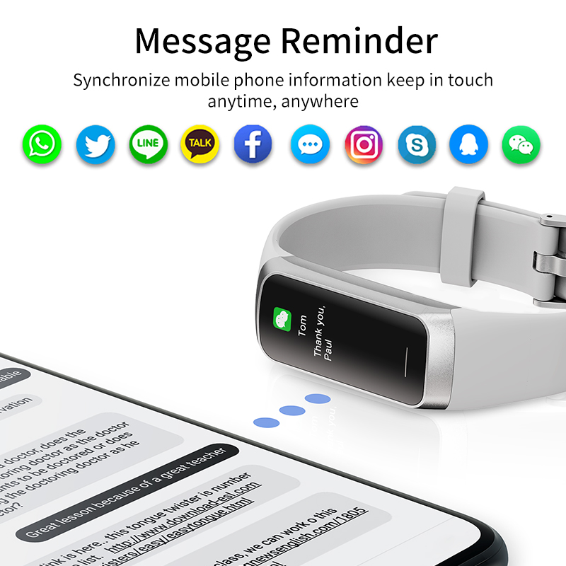 LIGE 1.1인치 아몰레드 심박수 모니터 스마트 팔찌 - Smartwatch Slim Watches For Men 리뷰 및 가격