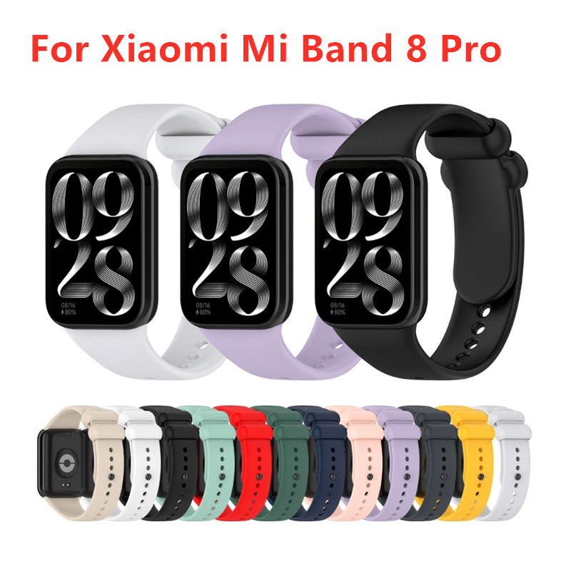 샤오미 미 밴드 8 프로용 실리콘 스트랩, 부드러운 T - Watch Smartwatch Android 리뷰 및 가격