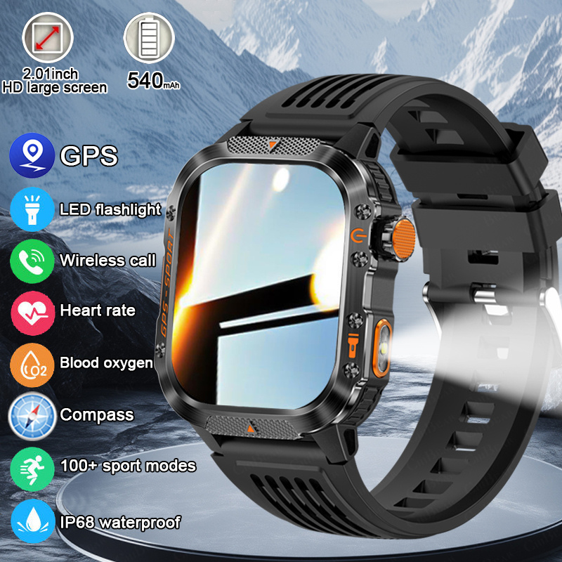 2025 신형 밀리터리 스포츠 스마트워치 1000mAh - Smartwatch Military Watches For Men 리뷰 및 가격