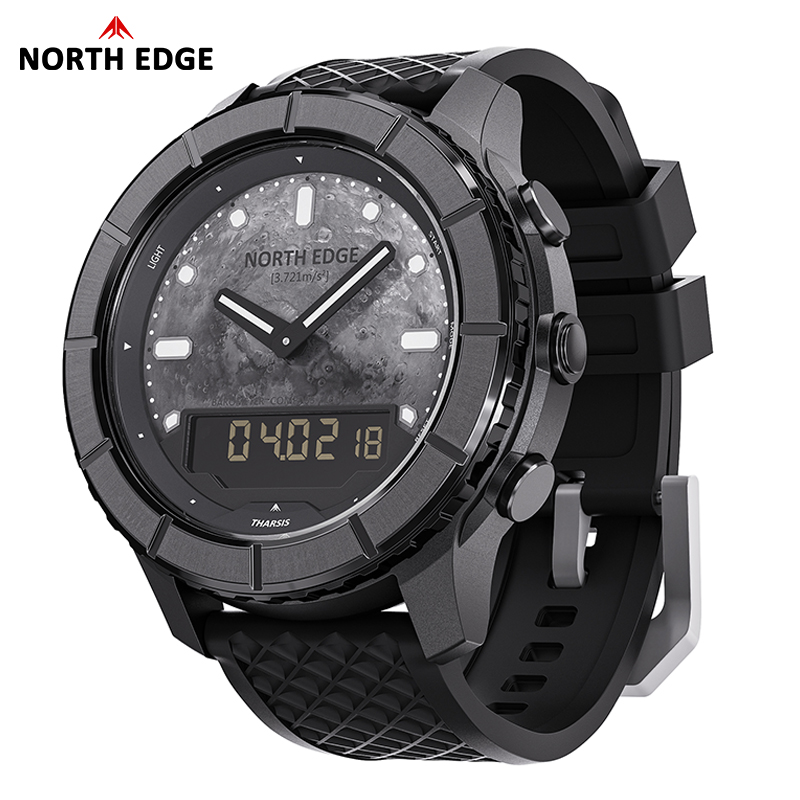 NORTH EDGE THARSIS 남성용 탄소 섬유 디 - Altimeter Compass Watch 리뷰 및 가격