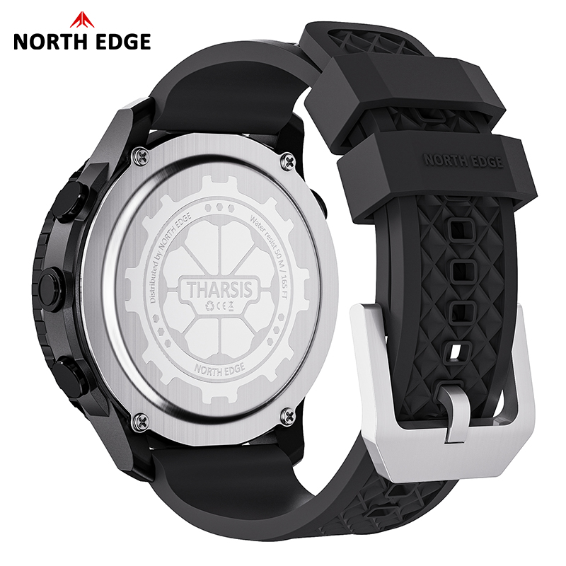 NORTH EDGE THARSIS 남성용 탄소 섬유 디 - Altimeter Compass Watch 리뷰 및 가격