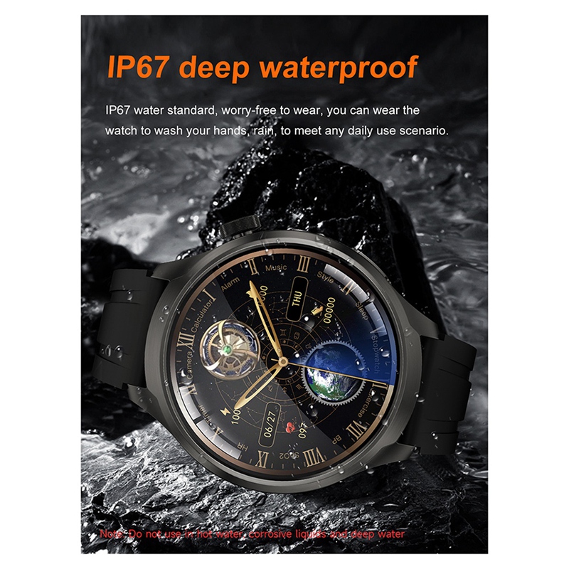 1.85인치 울트라 HD 스마트워치 NFC GPS 트랙 - Smartwatch Watches With Bluetooth 리뷰 및 가격