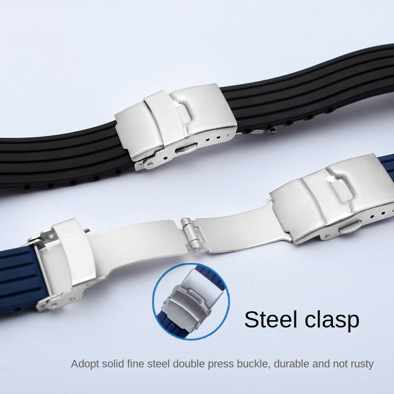 16mm 18mm 20mm 22mm 24mm 실리콘 스 - Smartwatch Casio Watches For Men 리뷰 및 가격